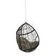 preview thumbnail 11 of 16, Mabel Wicker Hanging Chair by Christopher Knight Home