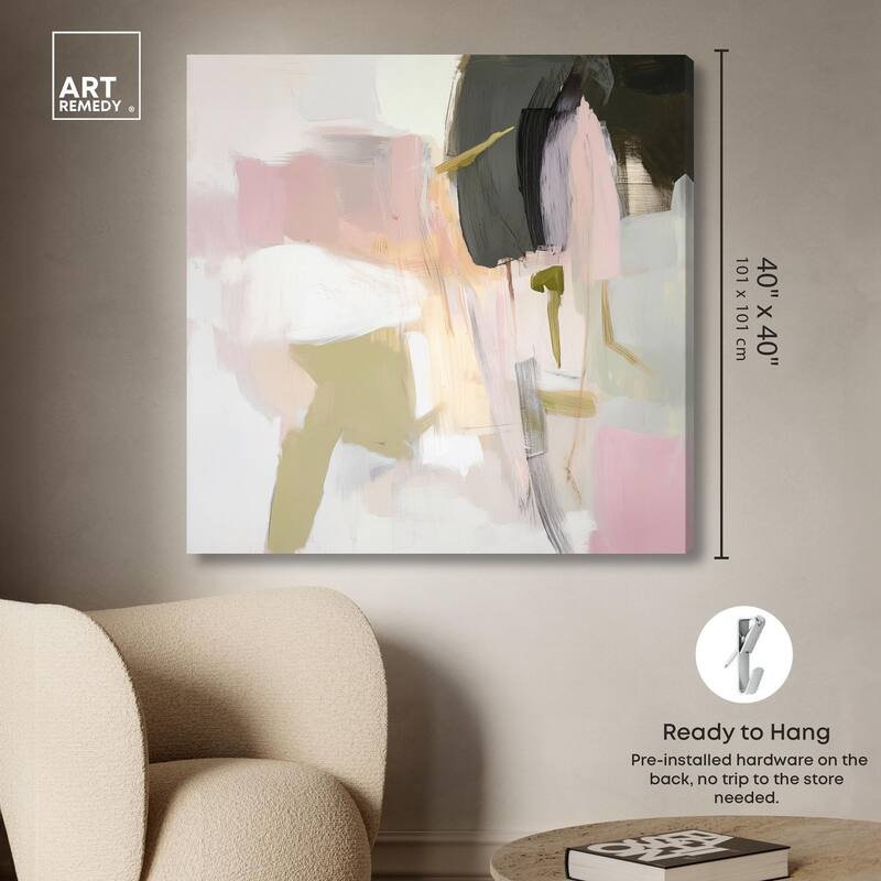 Dynamic Color IV Canvas by Art Remedy, Gallery Wrapped