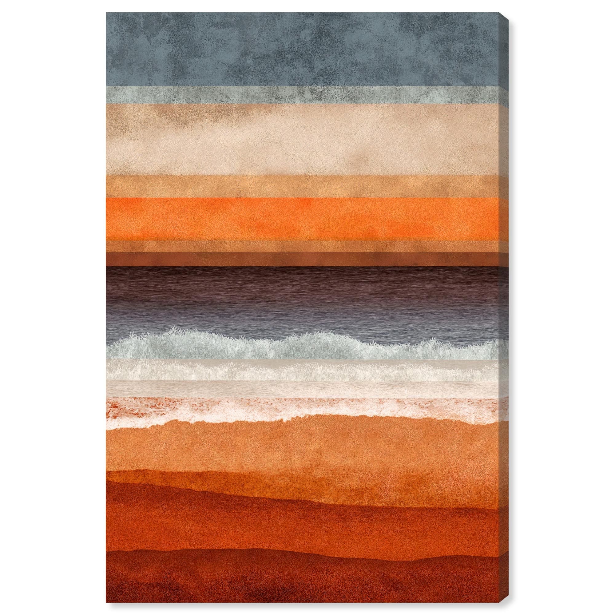 Color of a Memory Living Room Art Canvas Print by Art Remedy