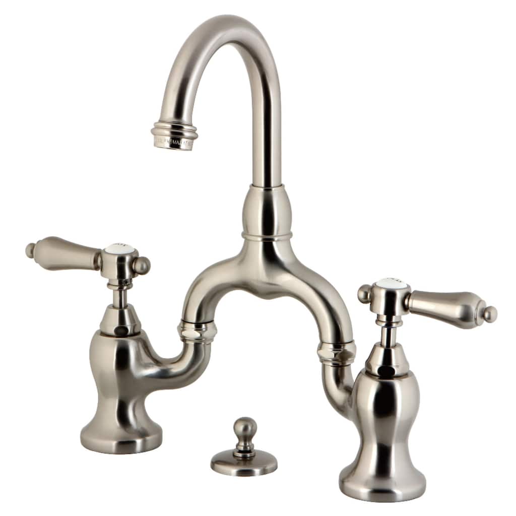 Kingston Brass KS799.BAL Heirloom 1.2 GPM Deck Mounted Bridge Bathroom