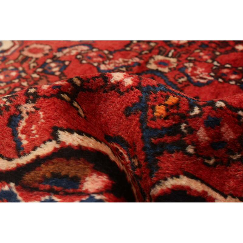 ECARPETGALLERY Hand-knotted Andelz Red Wool Rug - 5'2 x 10'4