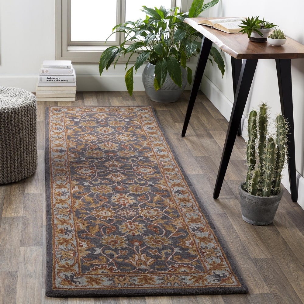 Livabliss Caesar Updated Traditional Border Area Rug.