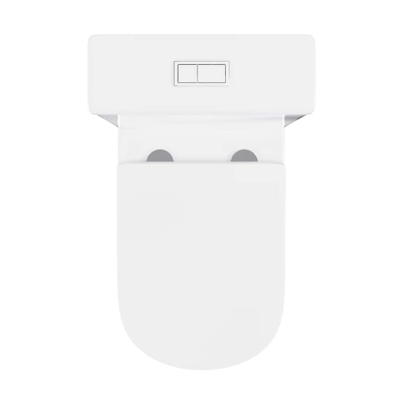 Avignon Two-Piece Elongated Toilet Dual-Flush 1.1/1.6 Gpf - 25.59" x 14.171" 31.5"