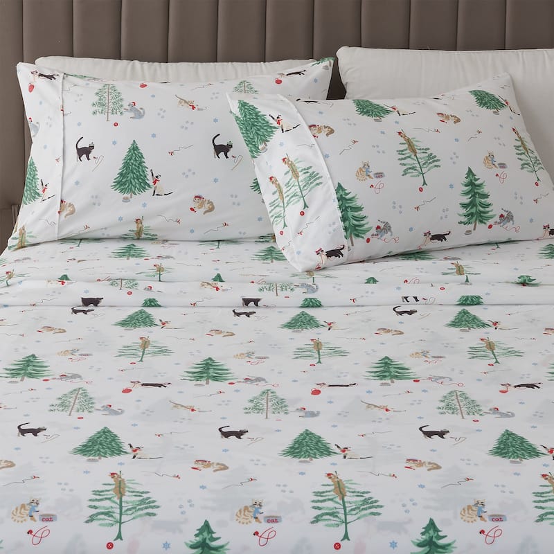 Premium Rustic Lodge Microfiber Sheet Set