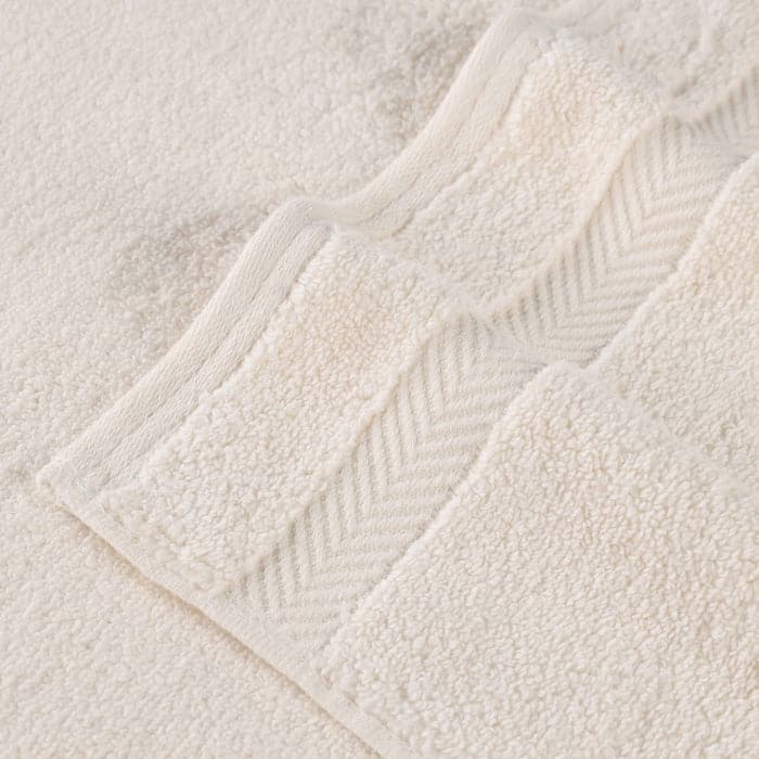 Superior Absorbent Zero Twist Cotton Bath Towel (Set of 2)