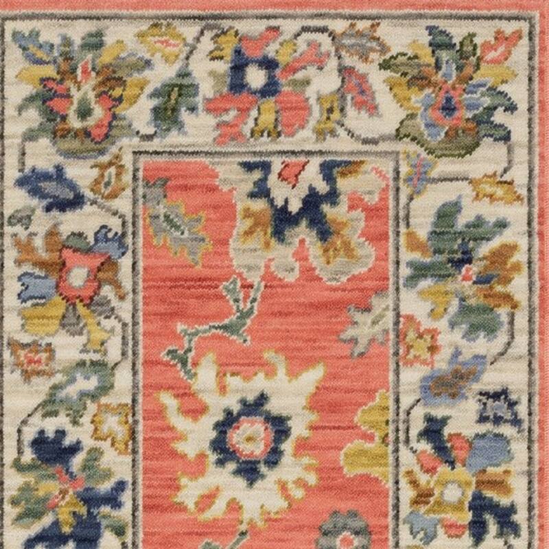 HomeRoots Oriental Traditional Rectangle Area Rug