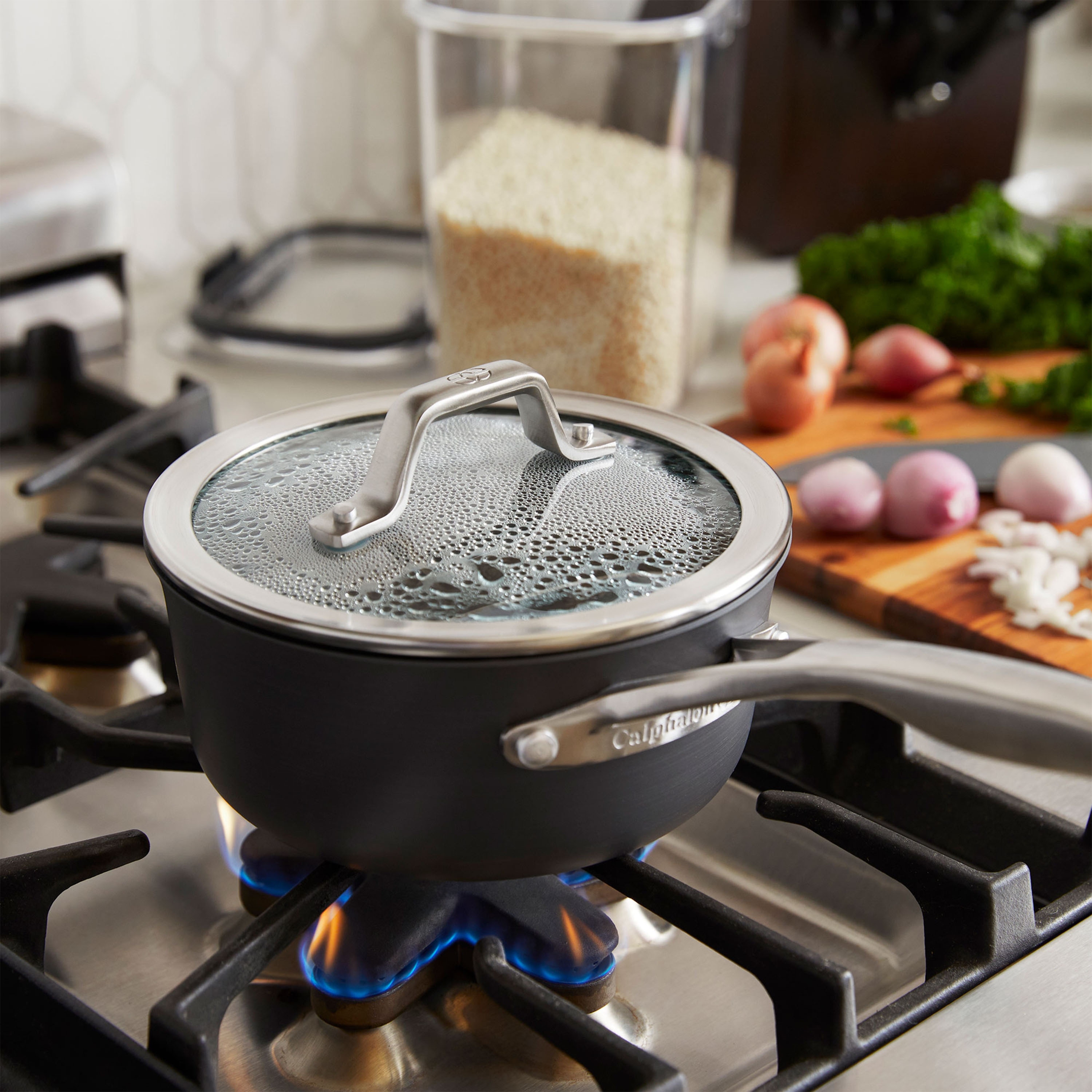 Calphalon Premier Hard-Anodized Nonstick 11 Piece Cookware Set