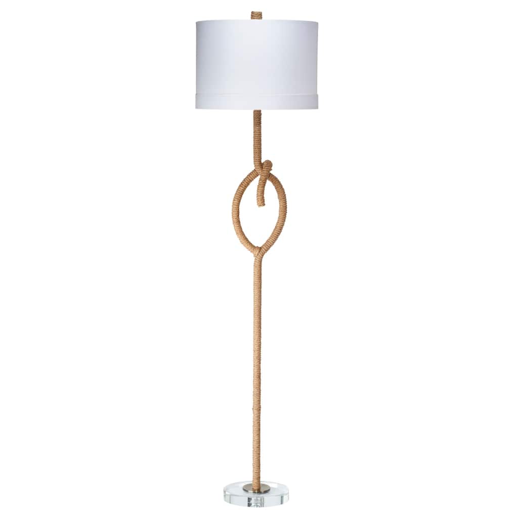 Jamie Young Knot Rope 1-Light Floor Lamp