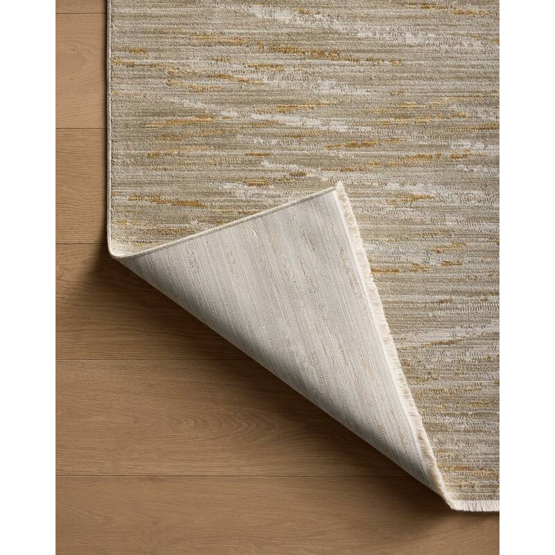 Alexander Home Bradley Modern Micro Fringe Area Rug