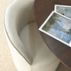 preview thumbnail 25 of 40, Linen Upholstered Dining Chair with Castors (Set of 2)