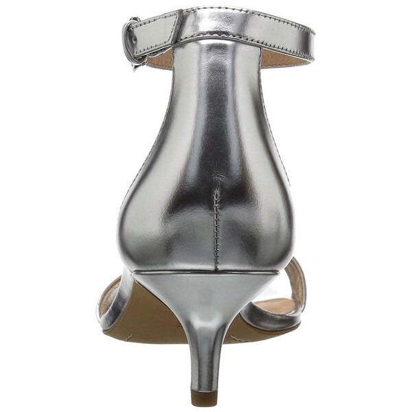 amazon silver low heel shoes