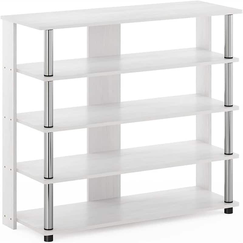 Turn-N-Tube 5 Tier Wide Shoe Rack - 29.45"D x 31.5"W x 11.8"H