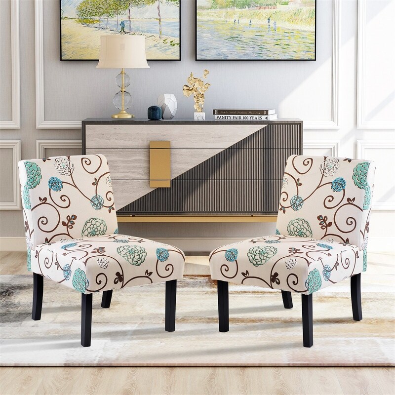 Armless living room chairs sale