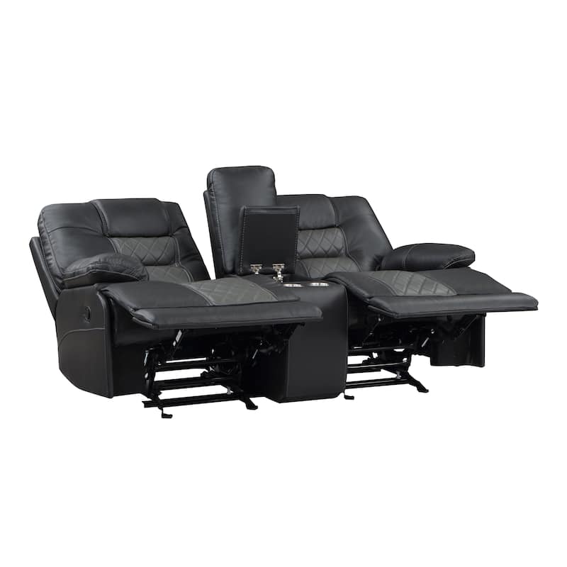 Emory 2-Piece Manual Reclining Living Room Sofa Set