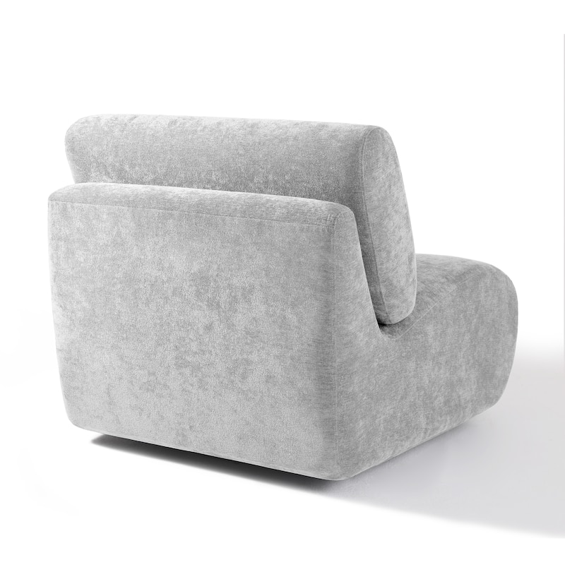 33'' Swivel Upholstered Accent Chair
