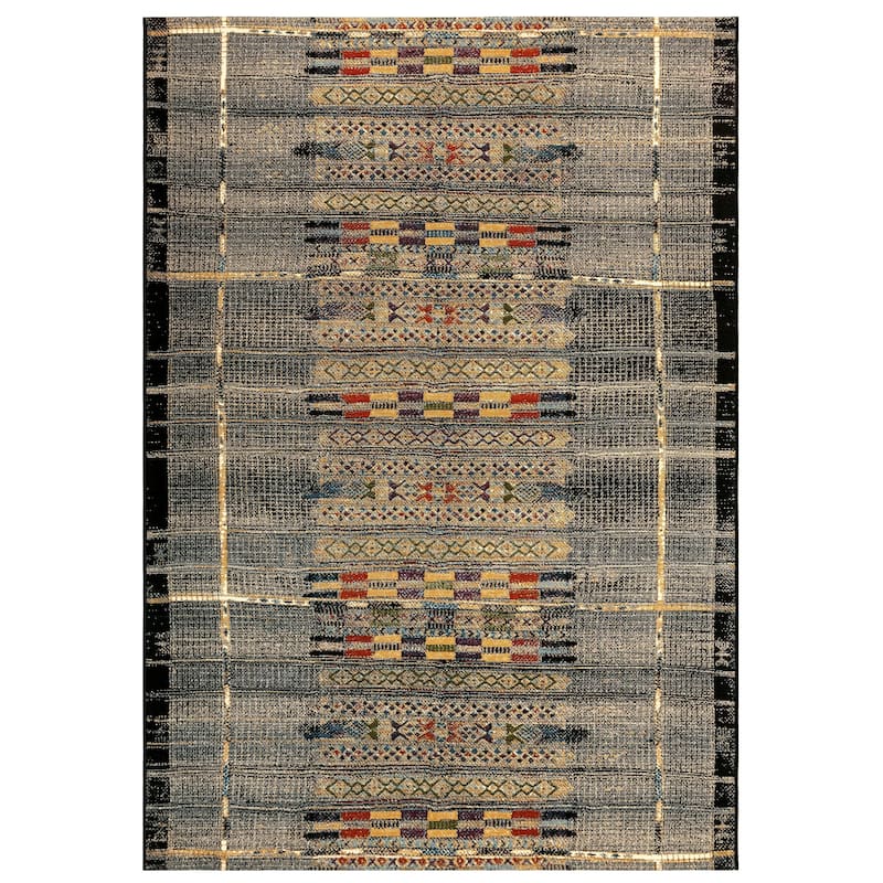 Liora Manne Marina Tribal Stripe Indoor/Outdoor Rug