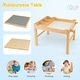preview thumbnail 16 of 18, Costway Kids Multi Activity Play Table Wooden Building Block Desk w/ - See Details