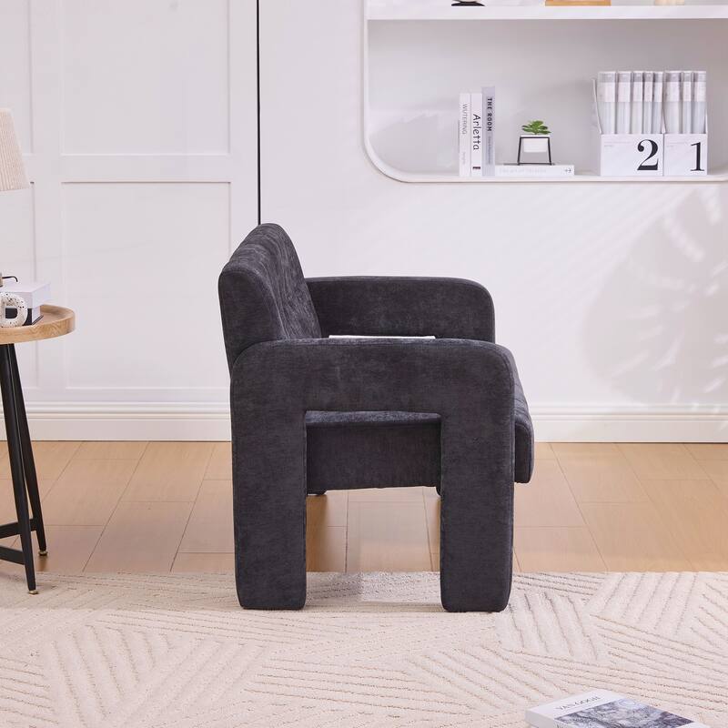 Modern Double Armchair Living Room & Bedroom Compact Upholstered Sofa Leisure Sofa