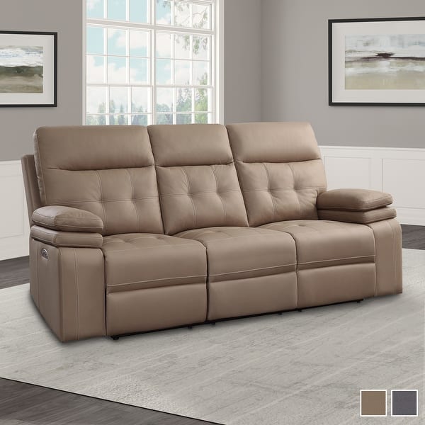 Shop Dalal Power Double Reclining Sofa With Power Headrests On Sale Overstock 31568787