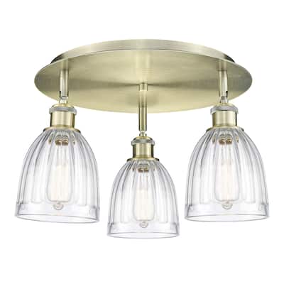 Innovations Lighting Brookfield - 3 Light 18" Flush Mount