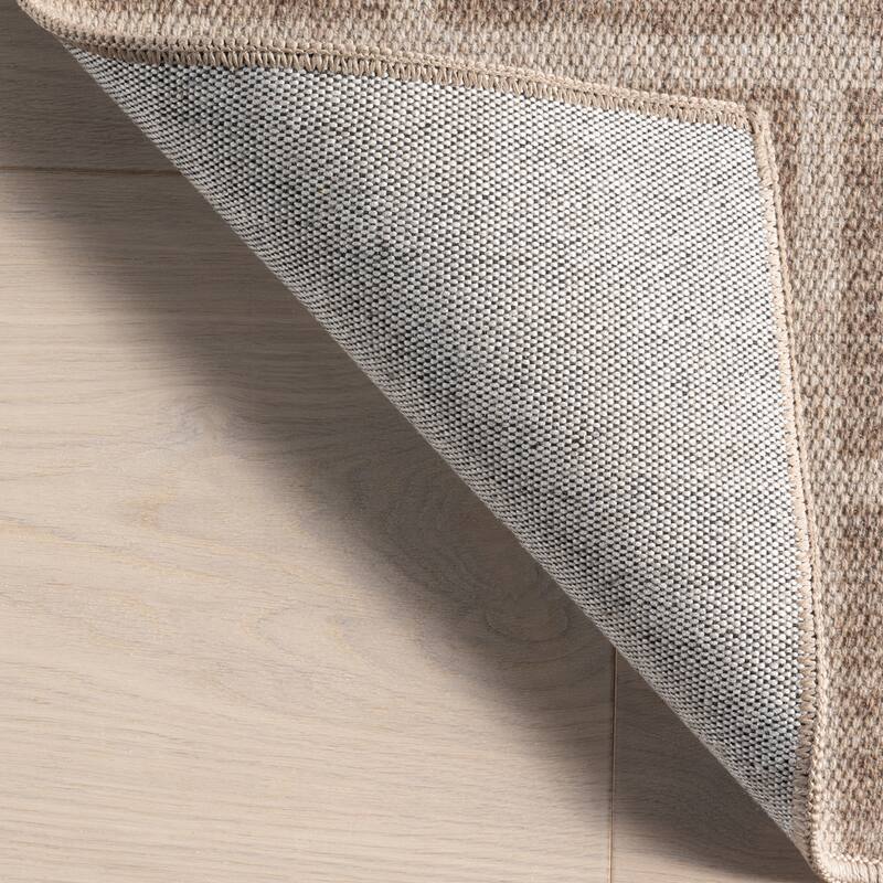 Nuloom Daena Checkered Machine Washable Area Rug