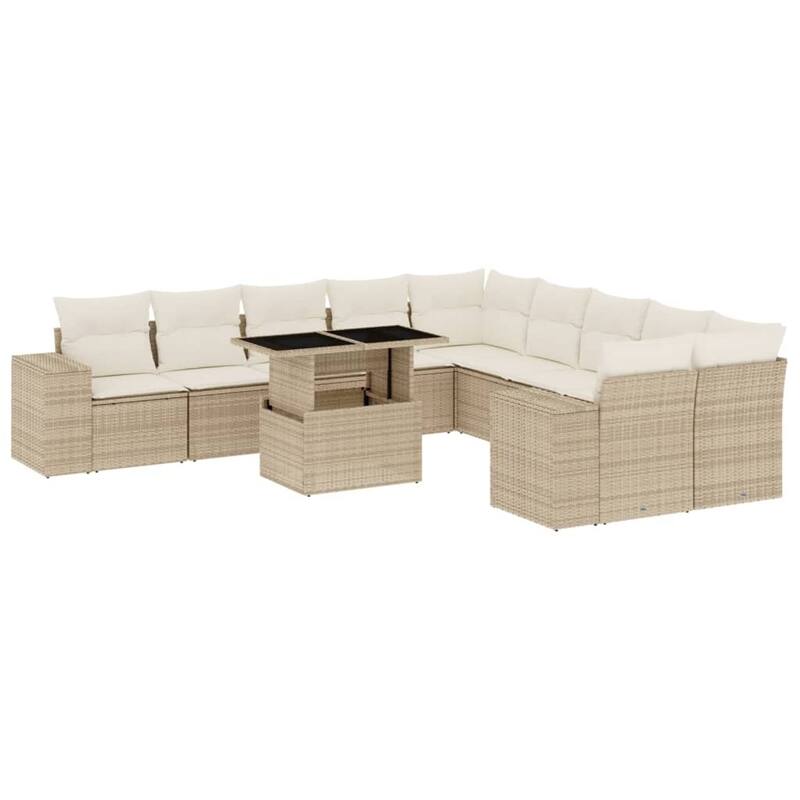 vidaXL Garden Sofa Set - 21.7 x 39.4 x 28.7