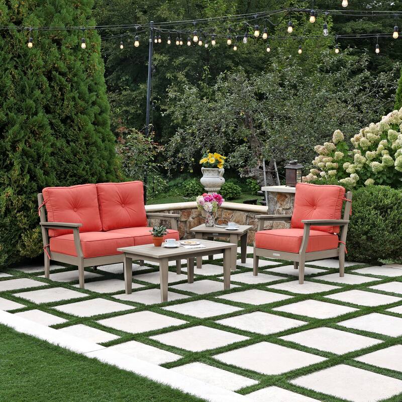 HIGHWOOD Lehigh 4-Piece Deep Seating Set