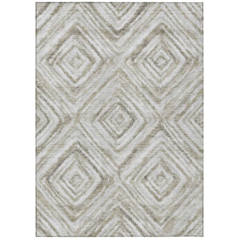 Machine Washable Indoor/ Outdoor Chantille Moroccan Boho Contemporary Rug
