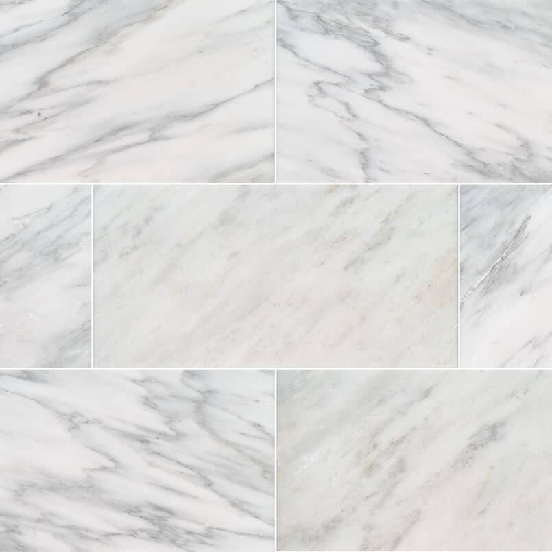 Ackland AKTMT12X24H-CA 12" x 24" Marble Solid Floor and Wall Tile -