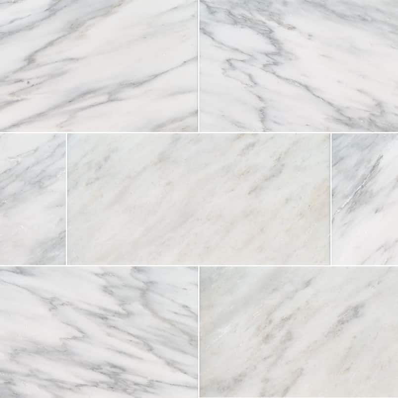 Ackland AKTMT12X24H-PL 12" x 24" Marble Solid Floor and Wall Tile -