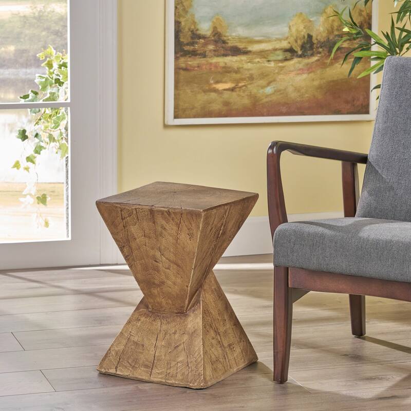 Christopher Knight Home - Atlas Indoor Lightweight Concrete Accent Table