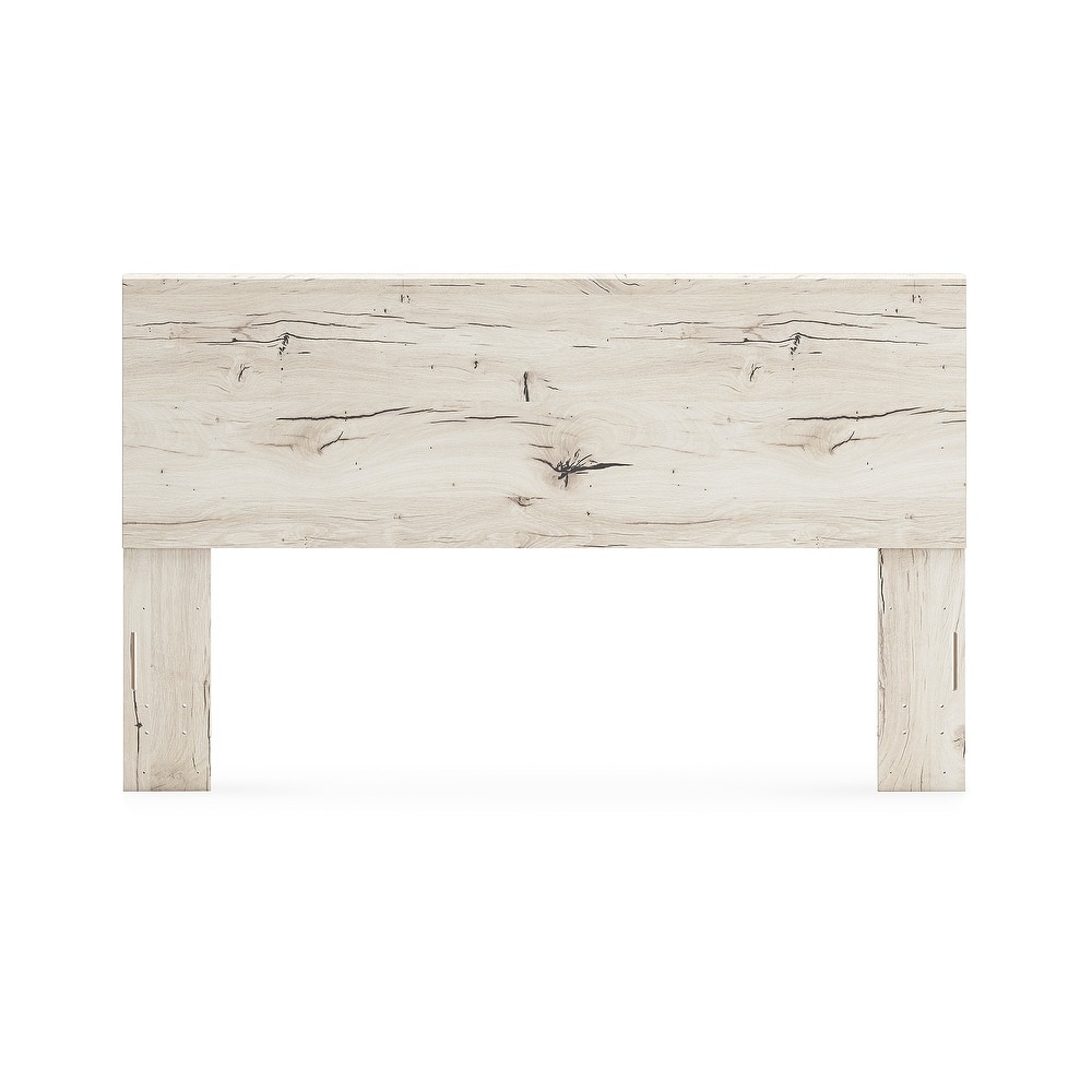 Signature Design by Ashley Lawroy Light Natural Panel Headboard