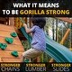preview thumbnail 3 of 11, Gorilla Playsets Chateau Tower Wood Playset with Rock Wall