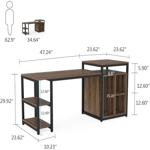 Featured image of post Steps to Prepare Corner Desk With Storage And Shelves