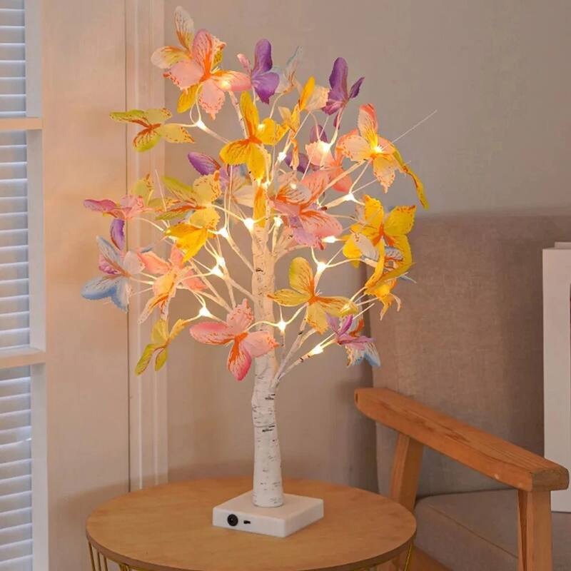 Tabletop Butterfly Bonsai Tree Lights