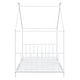 preview thumbnail 25 of 25, Twin Size Metal House Platform Bed