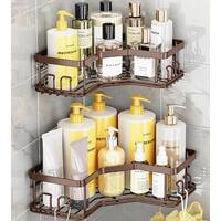 Mind Reader Bathroom Shower Caddy, Bathroom Storage Shelves for Shampoo,  Bar Soap, Body Wash, Silver - Bed Bath & Beyond - 22439280