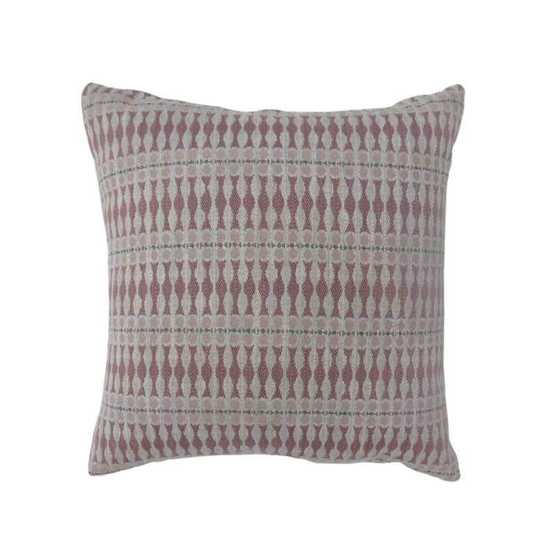 Sild Contemporary Fabric Throw Pillows by Furniture of America (Set of 2) - 17" x 17" - Red