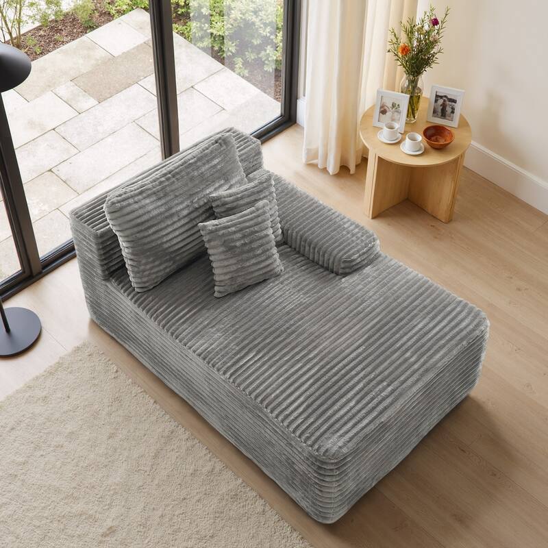 Cathy 41" W No Assembly Required Chaise Lounge