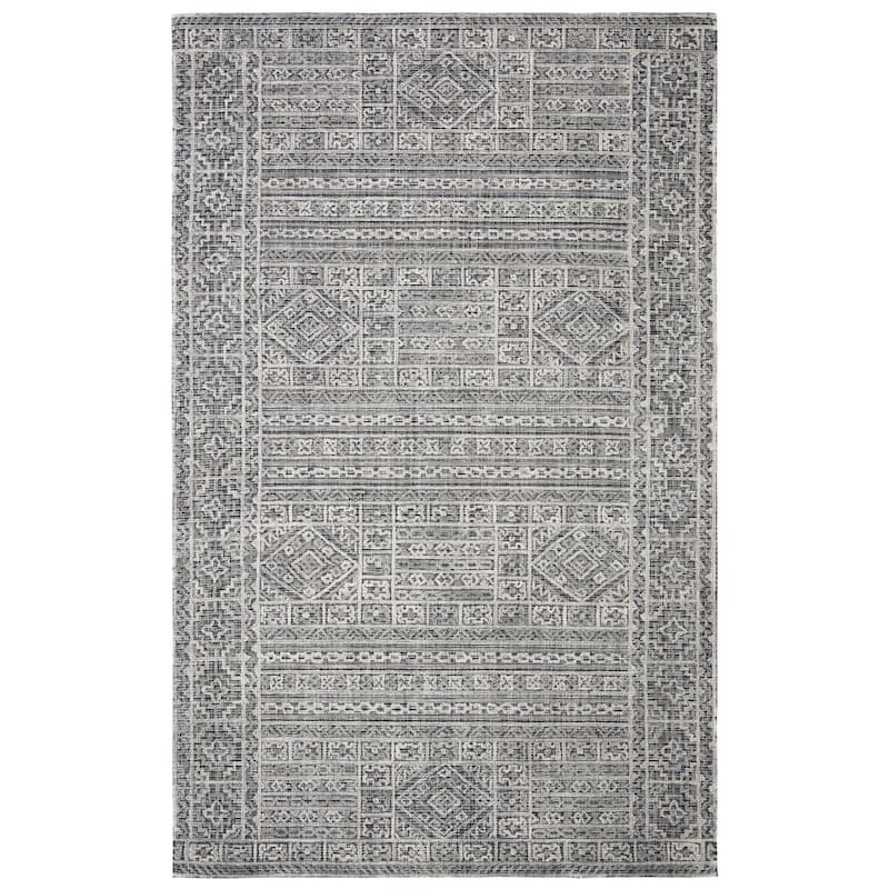 SAFAVIEH Handmade Abstract Sneza Modern Wool Rug