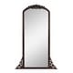 preview thumbnail 19 of 66, Arched Full-Length Solid Wood Carving Floor Mirror