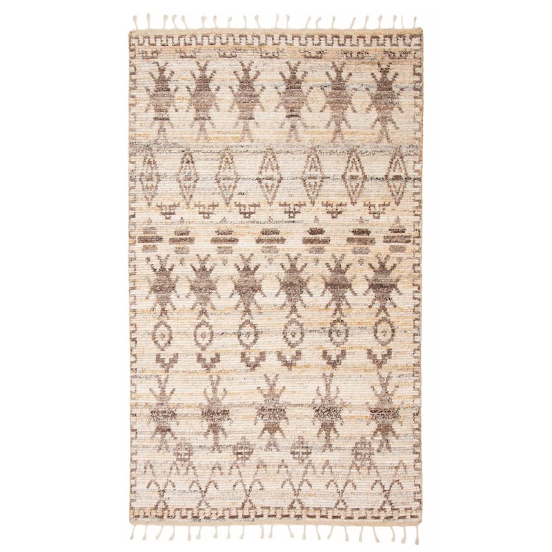 Tangier Beige Rug 5'0" x 8'5" - 5'0 x 8'5 - Beige - 5'0 x 8'5