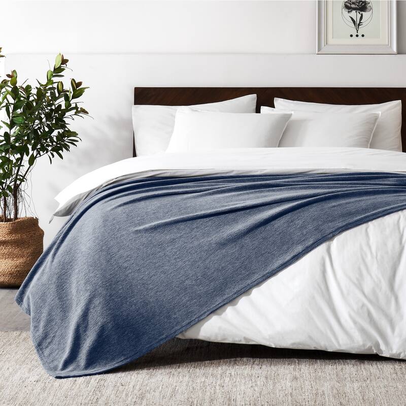 Bare Home Lightweight Polar Fleece Blanket