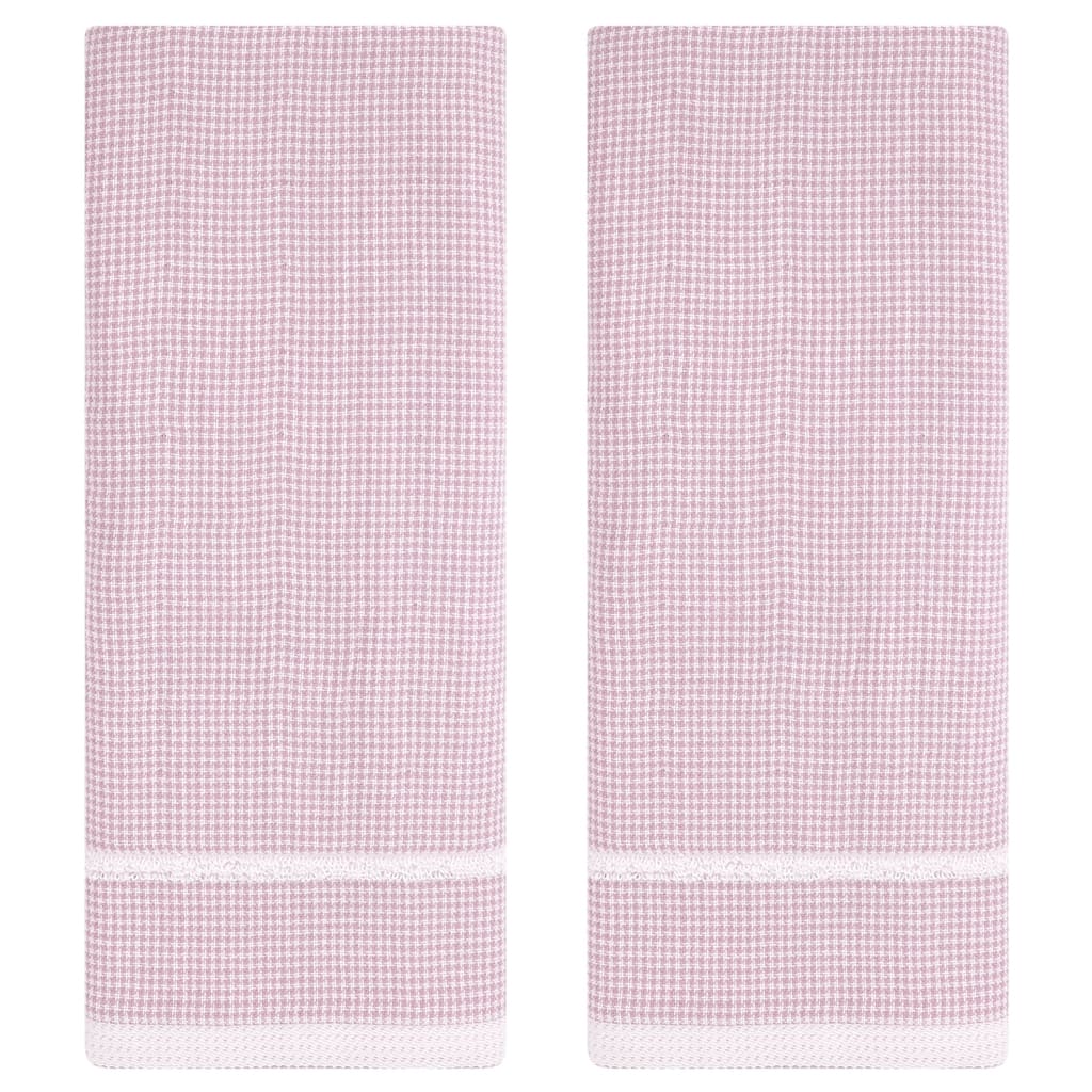 Bathroom Striped Decorative Hand Towel Set Cotton Face Towels Soft Absorbent for Spa, Bath, Gym, Kitchen