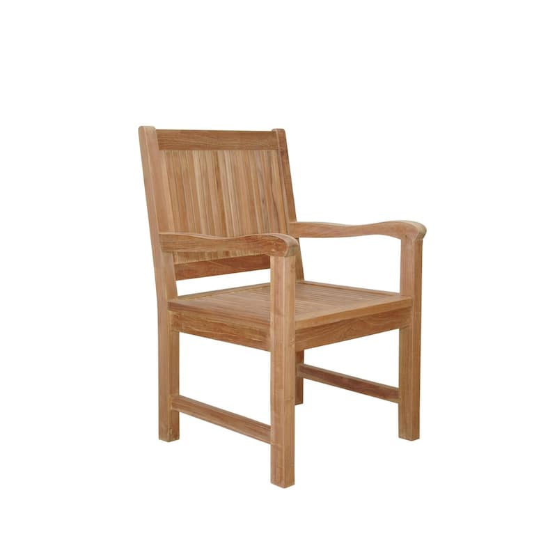 Chester Teak Outdoor Dining Chair - N/A