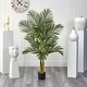 preview thumbnail 3 of 1, 5' Golden Cane Artificial Palm Tree - 6"