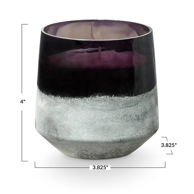 ILLUME Beautifully Done Baltic Glass Candle, Blackberry Absinthe