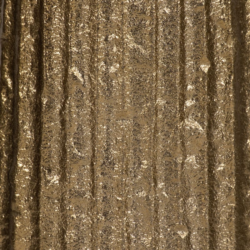 Sagebrook Home Metal, Ribbed Floor Vase, Elegant Accent