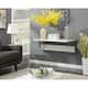 Option White Faux Marble/Glass