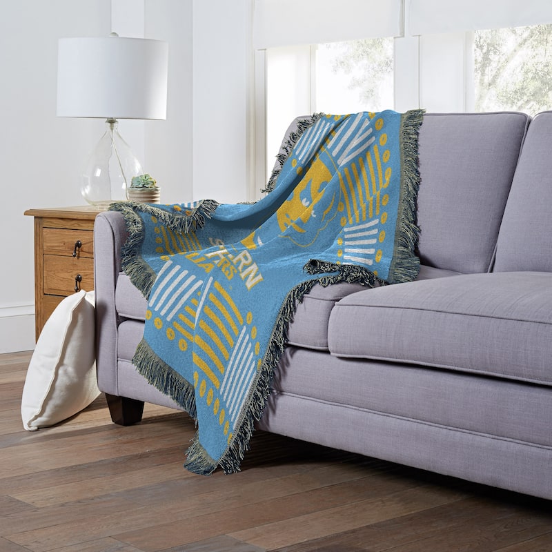 NCAA Homage Jacquard Throw Blanket